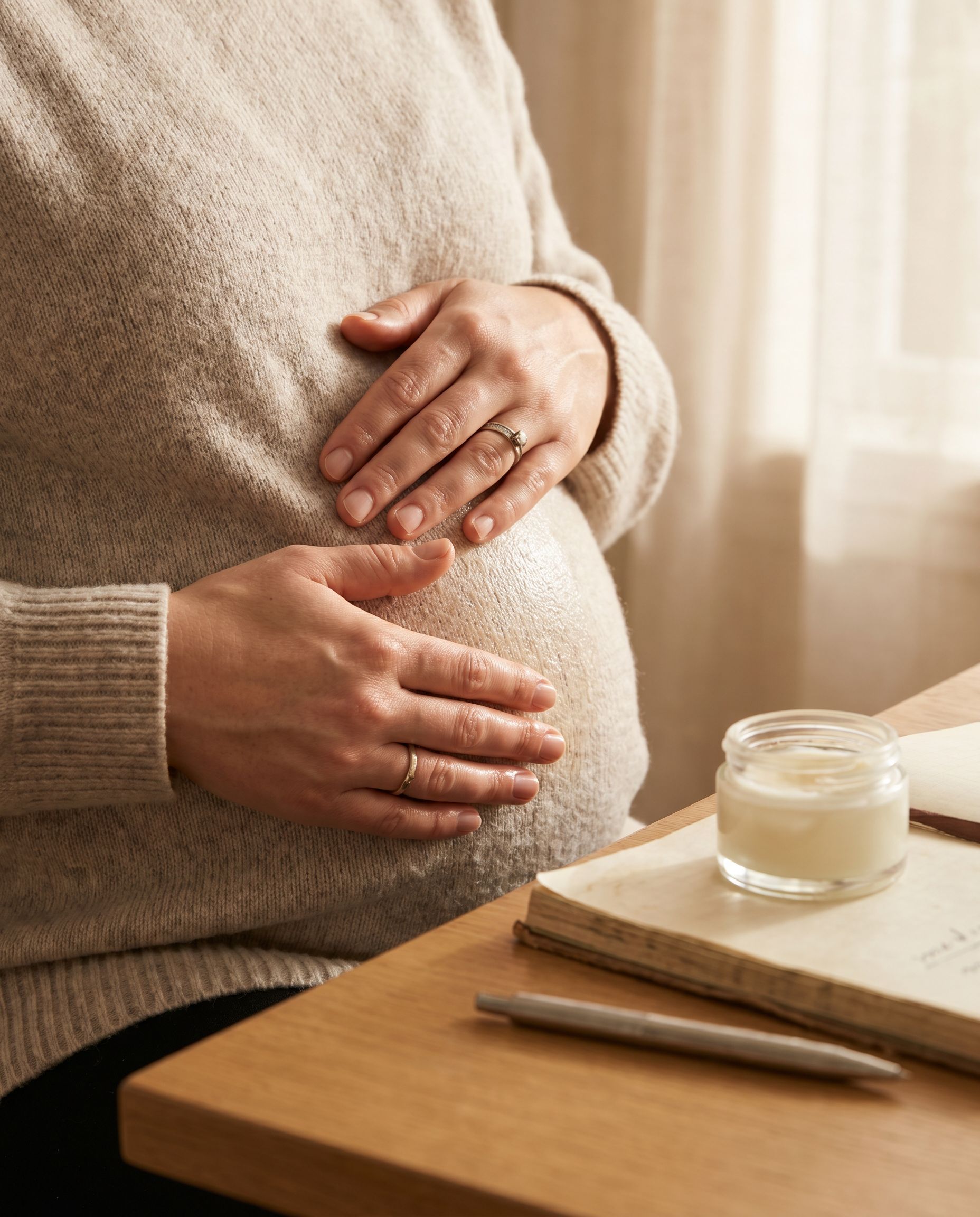 Is It Too Early for Maternity Photos? First Trimester Truths - maternity portrait