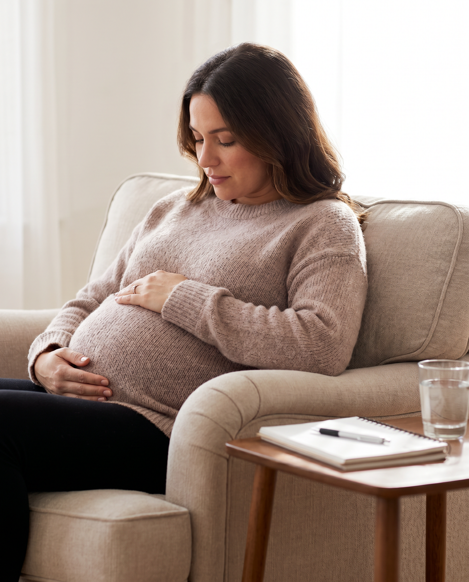 Second Trimester: When Most Moms Start to Feel Like Themselves Again - maternity portrait