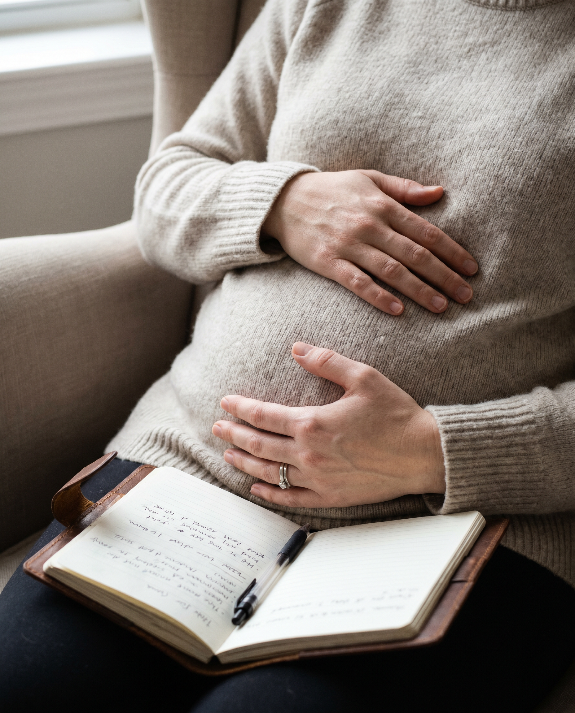 Second Trimester: When Most Moms Start to Feel Like Themselves Again - maternity portrait