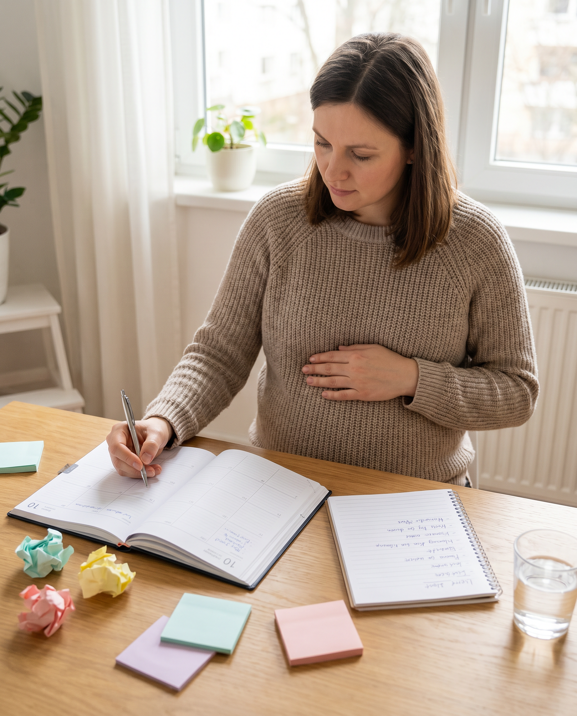 Third Trimester Emotions: Nesting, Anxiety, and Anticipation - maternity portrait