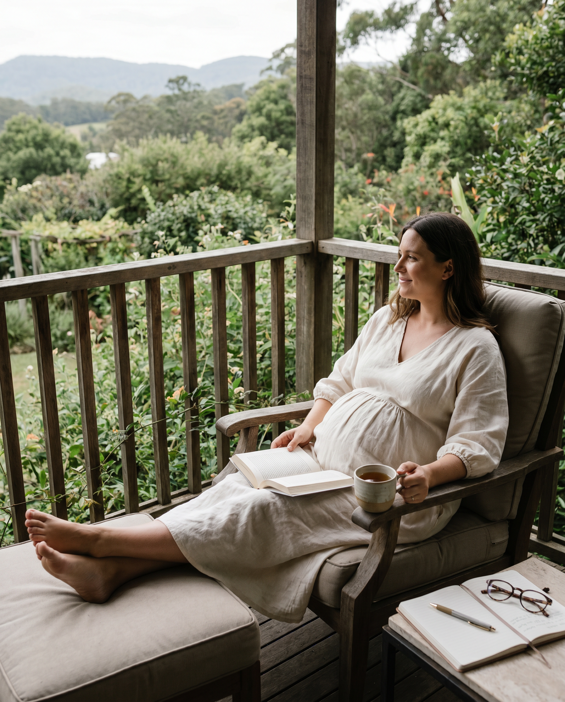 How Pregnancy Changes the Way You See Yourself - maternity portrait