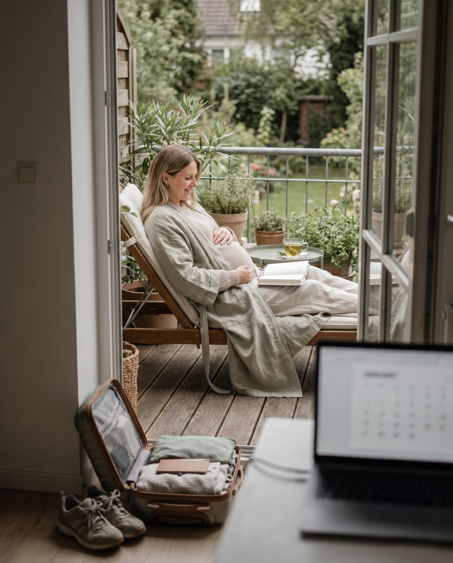 How Pregnancy Changes the Way You See Yourself - maternity portrait