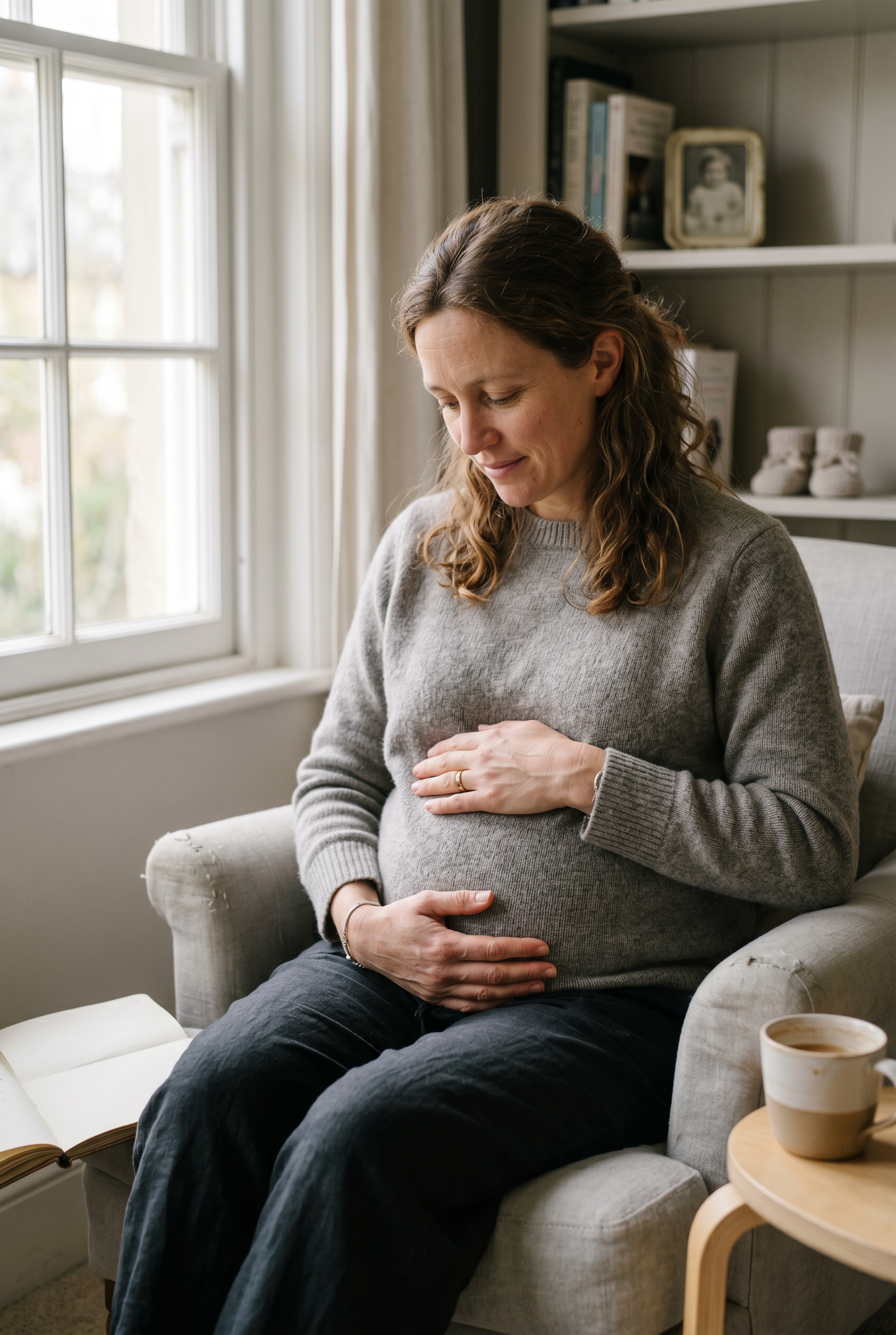 Pinterest guide for how pregnancy changes the way you see yourself - MetroWest maternity photography