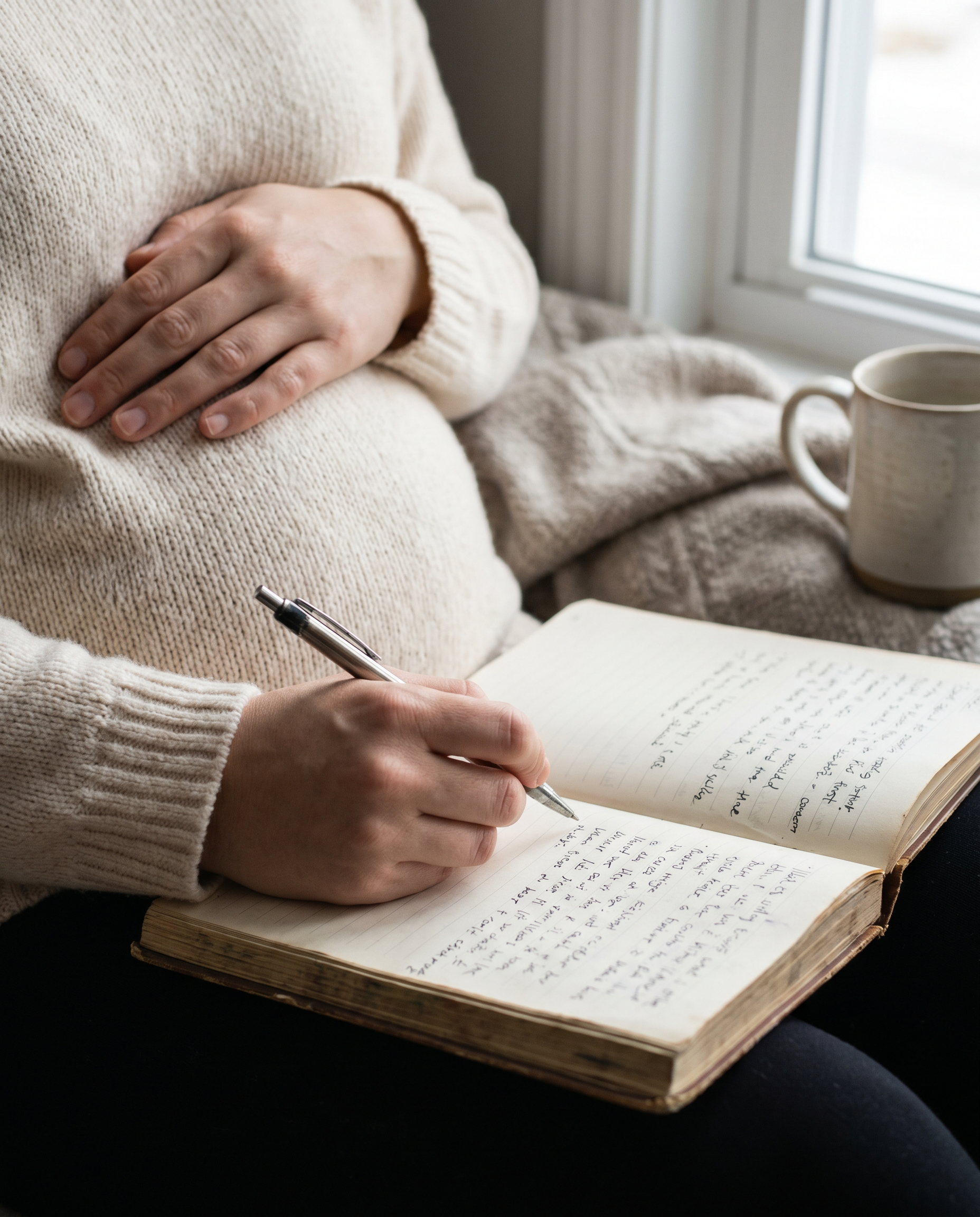 Confidence During Pregnancy: Why It’s Not About Perfection - maternity portrait