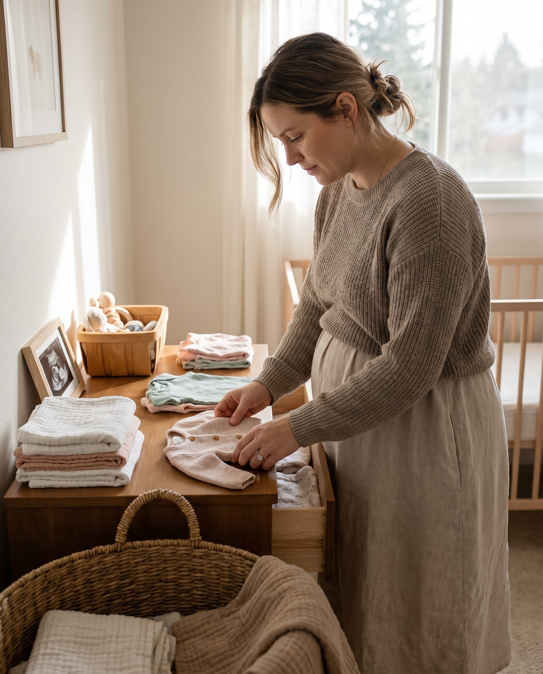 How Slowing Down During Pregnancy Is a Form of Strength - MetroWest maternity portraits by Melvin Guante Portraits