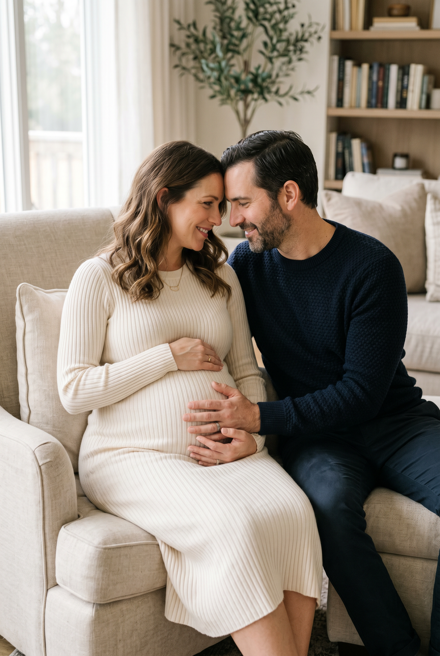 Pinterest guide for the mental shift from woman to mother - MetroWest maternity photography
