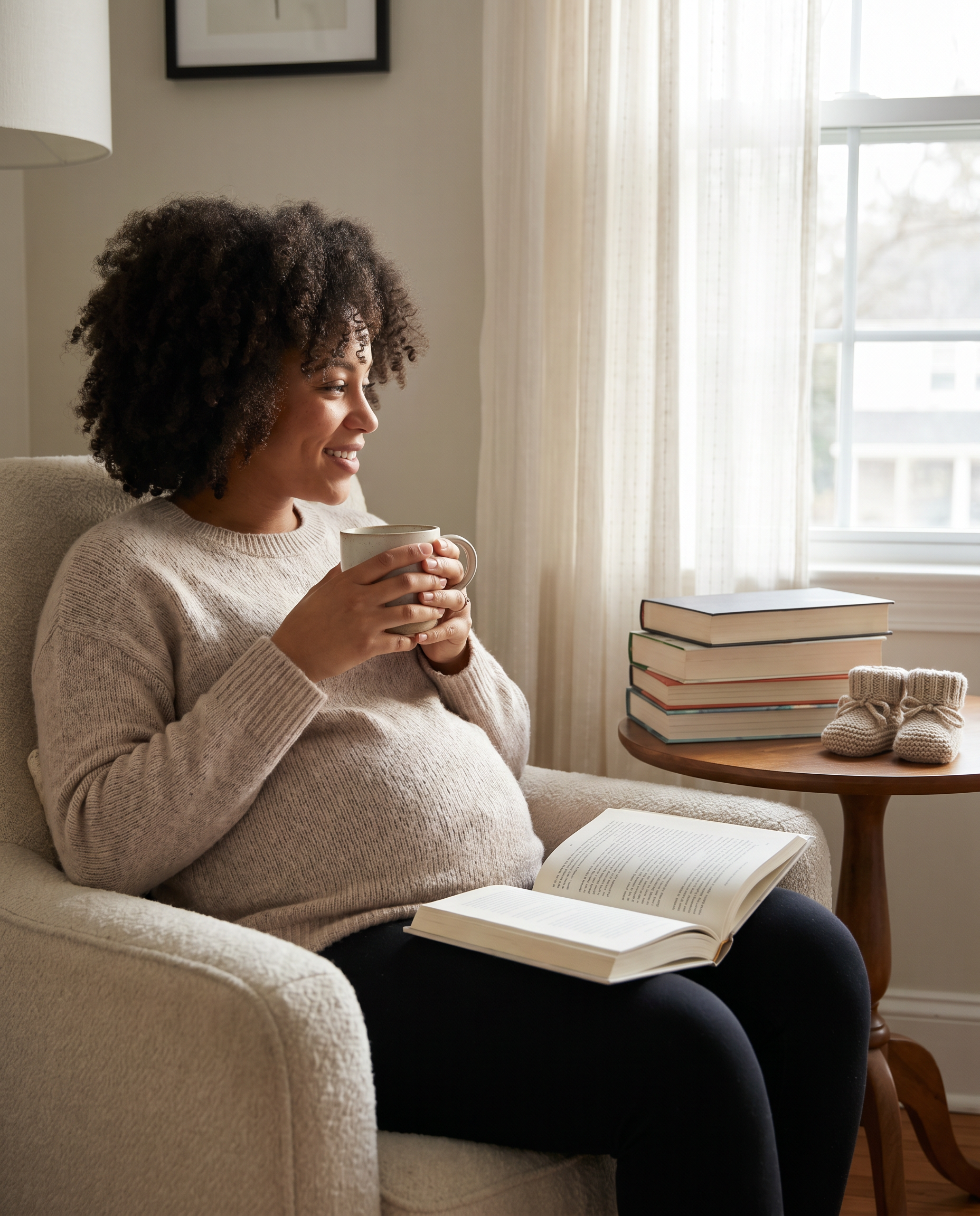 Honoring Your Pregnancy Journey Without Comparison - maternity portrait