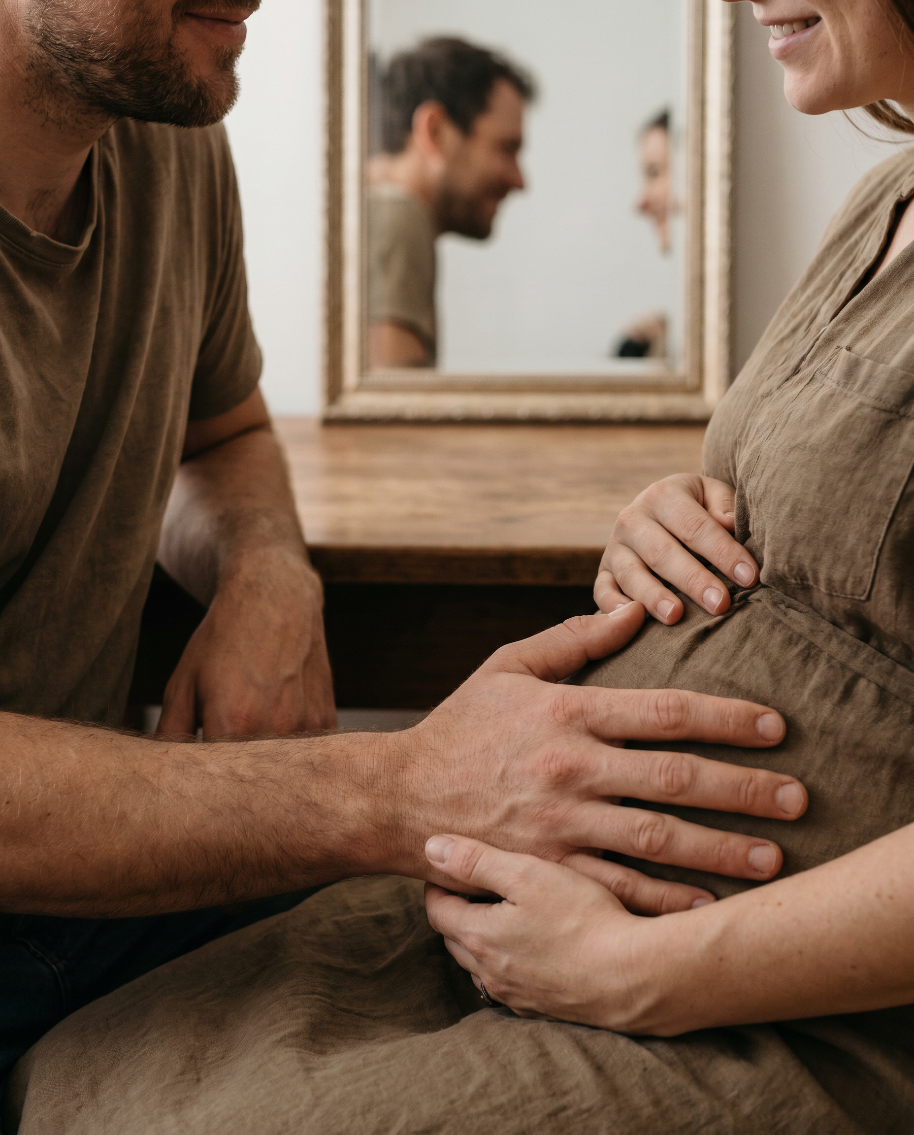 Creating Space to Feel Seen During Pregnancy - maternity portrait