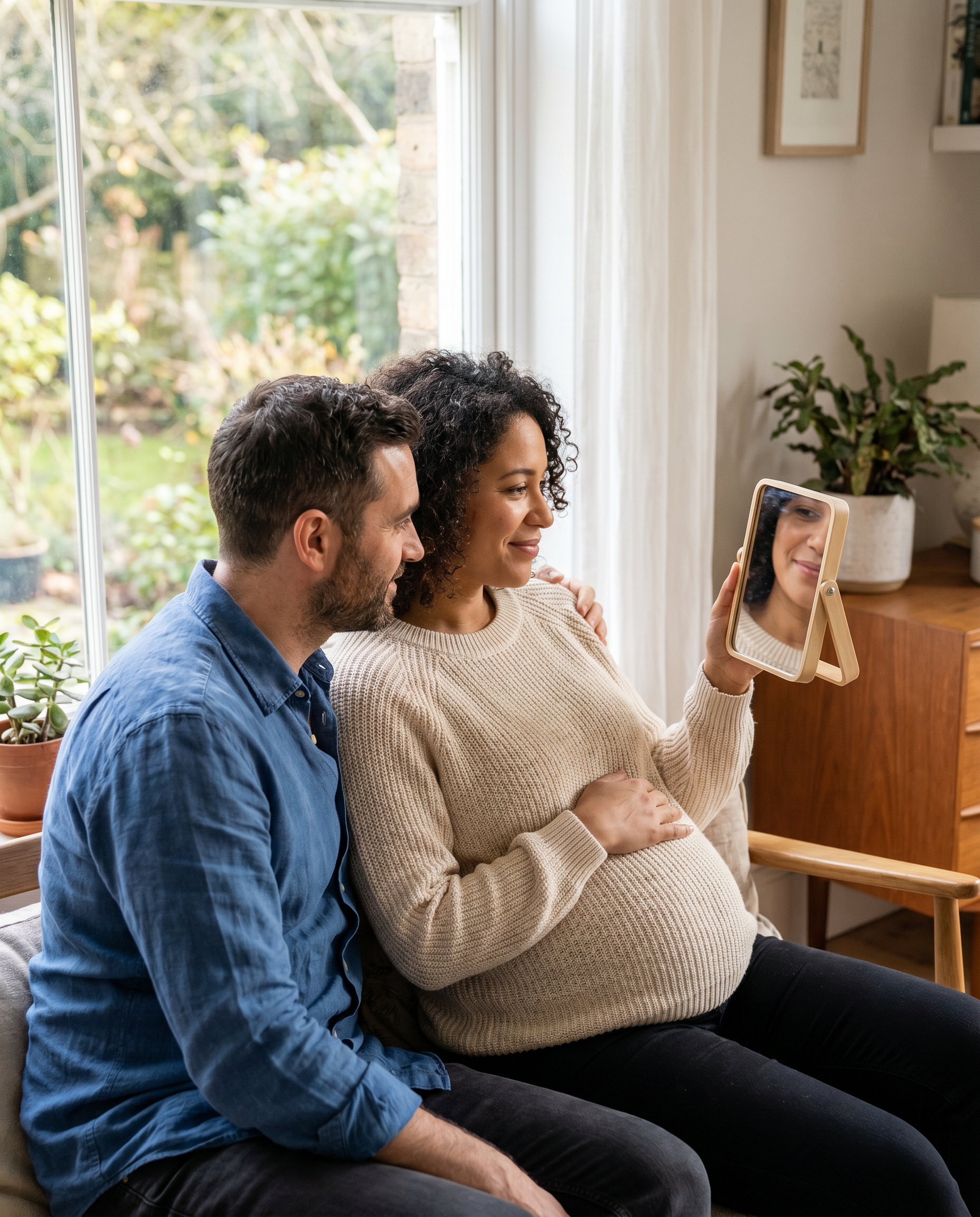 Learning to Love a Body That’s Changing - maternity portrait