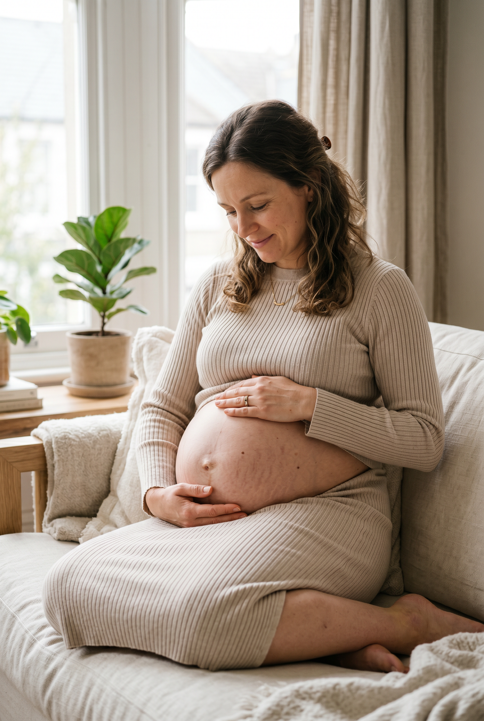 Pinterest guide for stretch marks, curves, and the story your body is telling - MetroWest maternity photography
