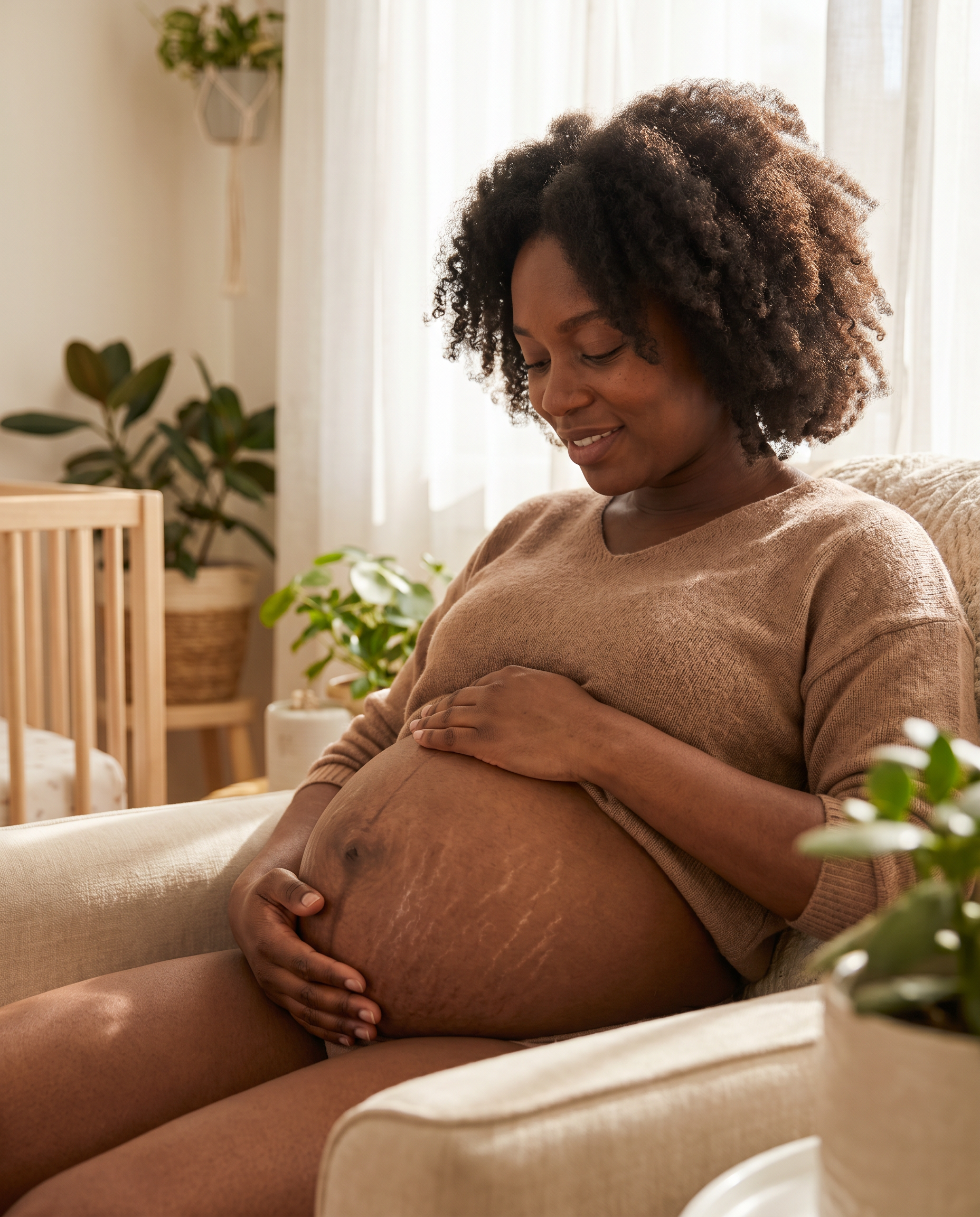How Maternity Photography Honors Your Body, Not Critiques It - maternity portrait