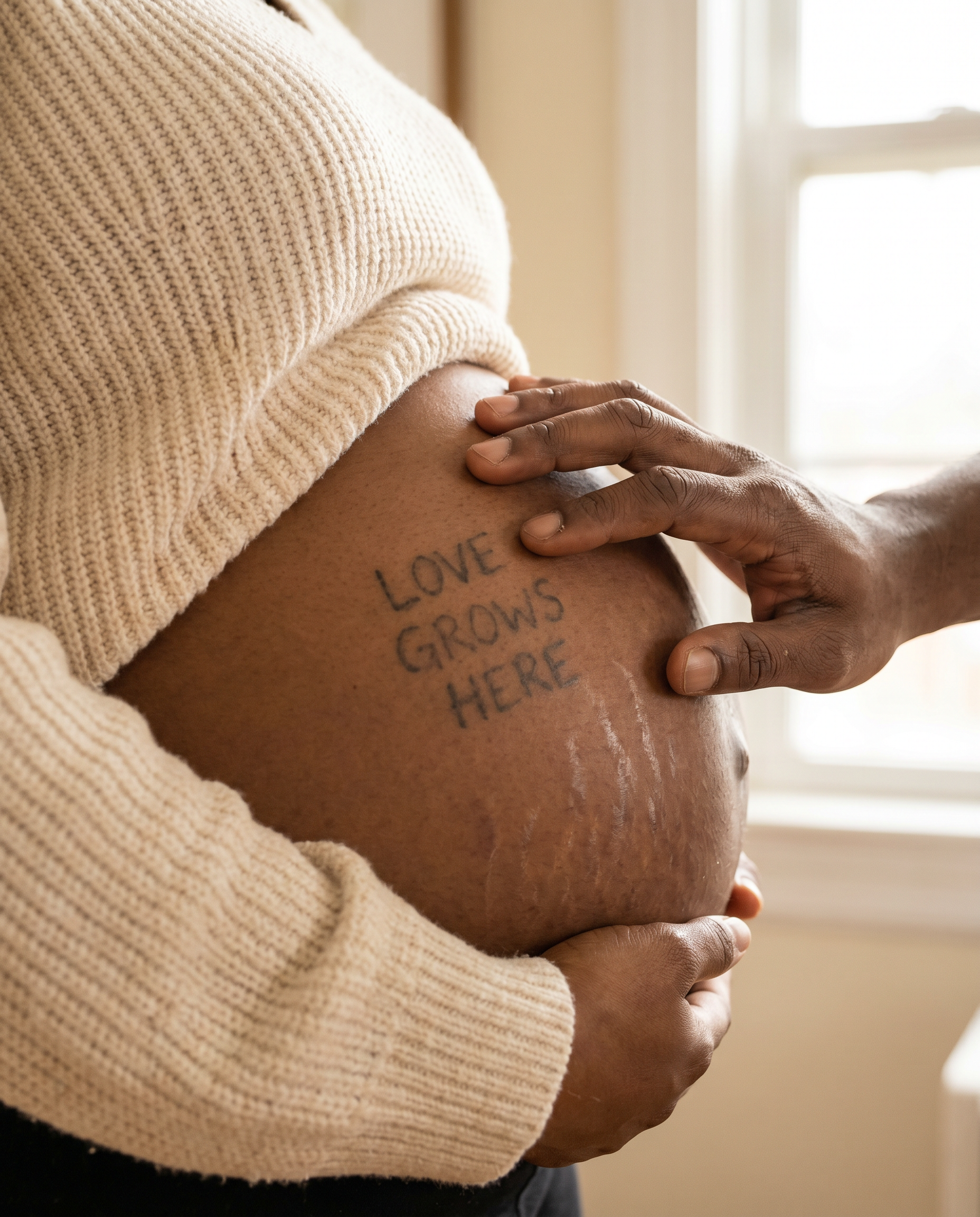 How Maternity Photography Honors Your Body, Not Critiques It - maternity portrait