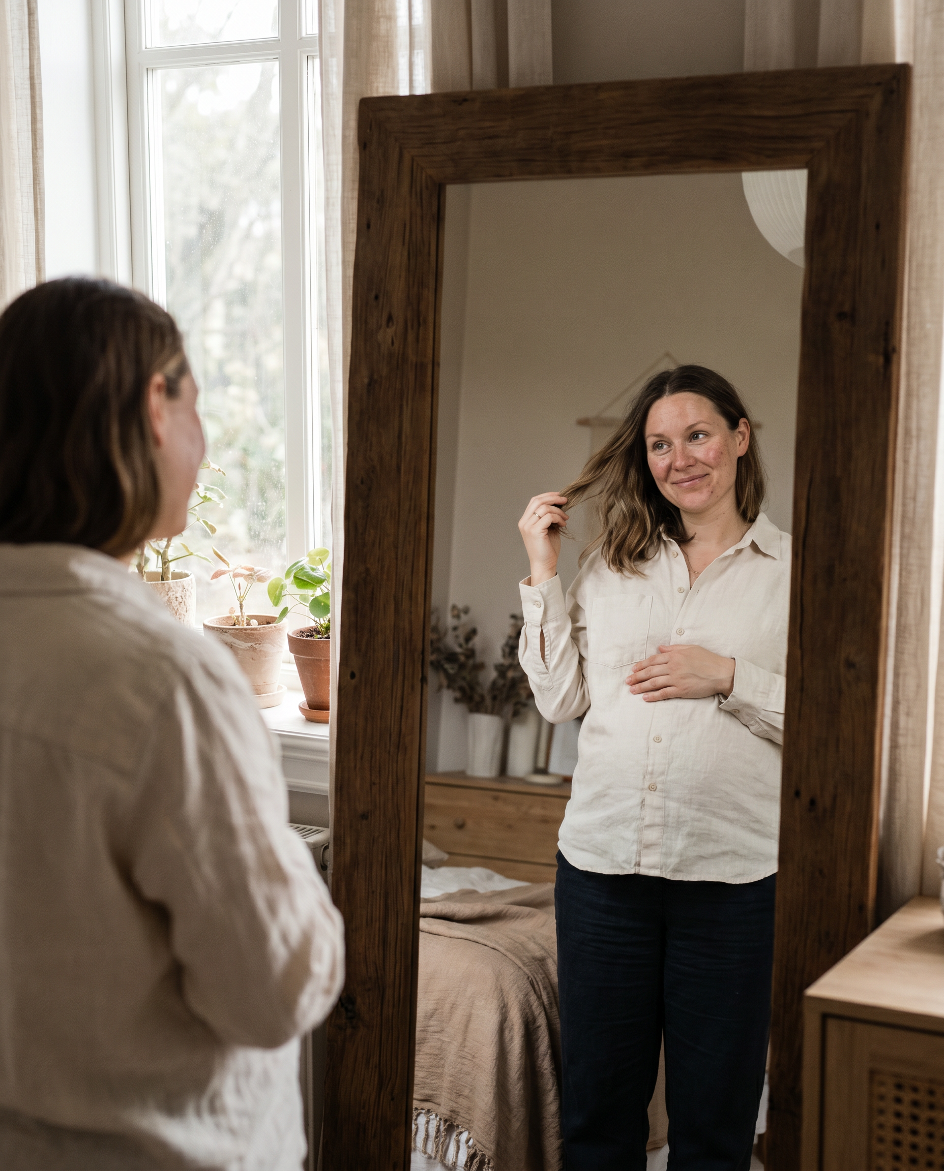 What Pregnancy Teaches Us About Self-Acceptance - MetroWest maternity portraits by Melvin Guante Portraits